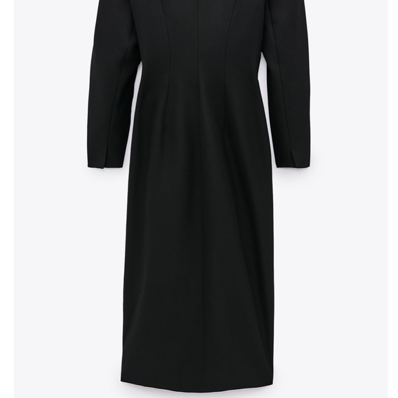 ZARA COAT DRESS BLOGGER FAVORITE SIZE L - Picture 9 of 10